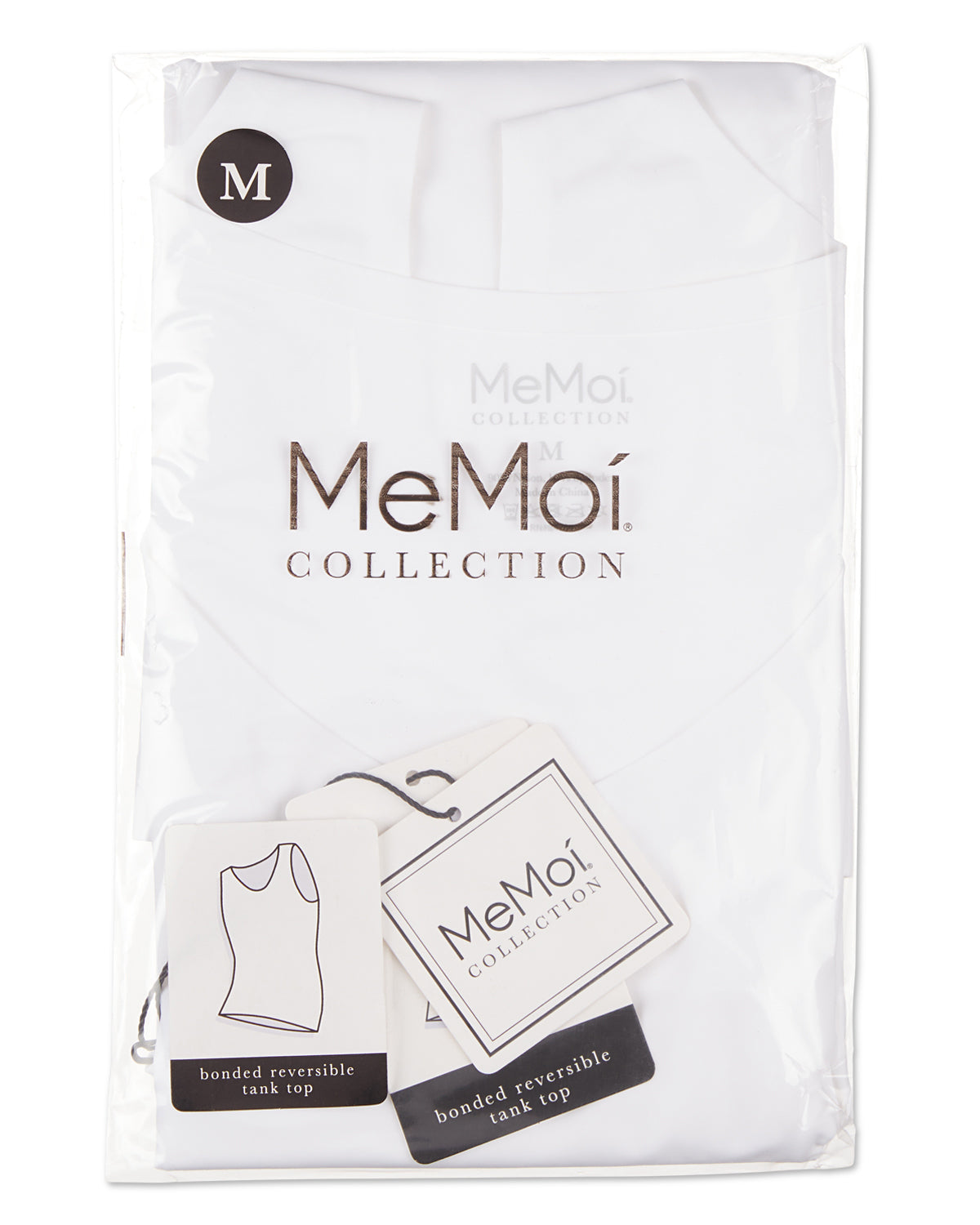 Women's Bonded Reversible Comfort Tank Top : Color: BLACK