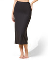 Women's Silky-Smooth Bonded 34" Maxi Slip : Color: Black