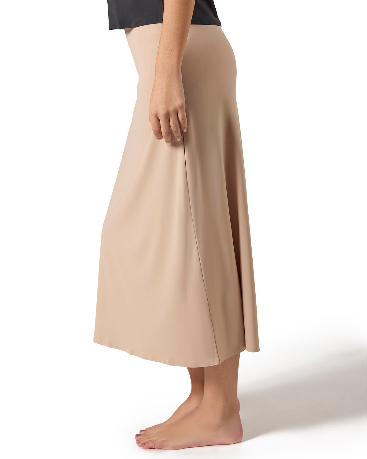 Women's Silky-Smooth Bonded 34" Maxi Slip : Color: Nude