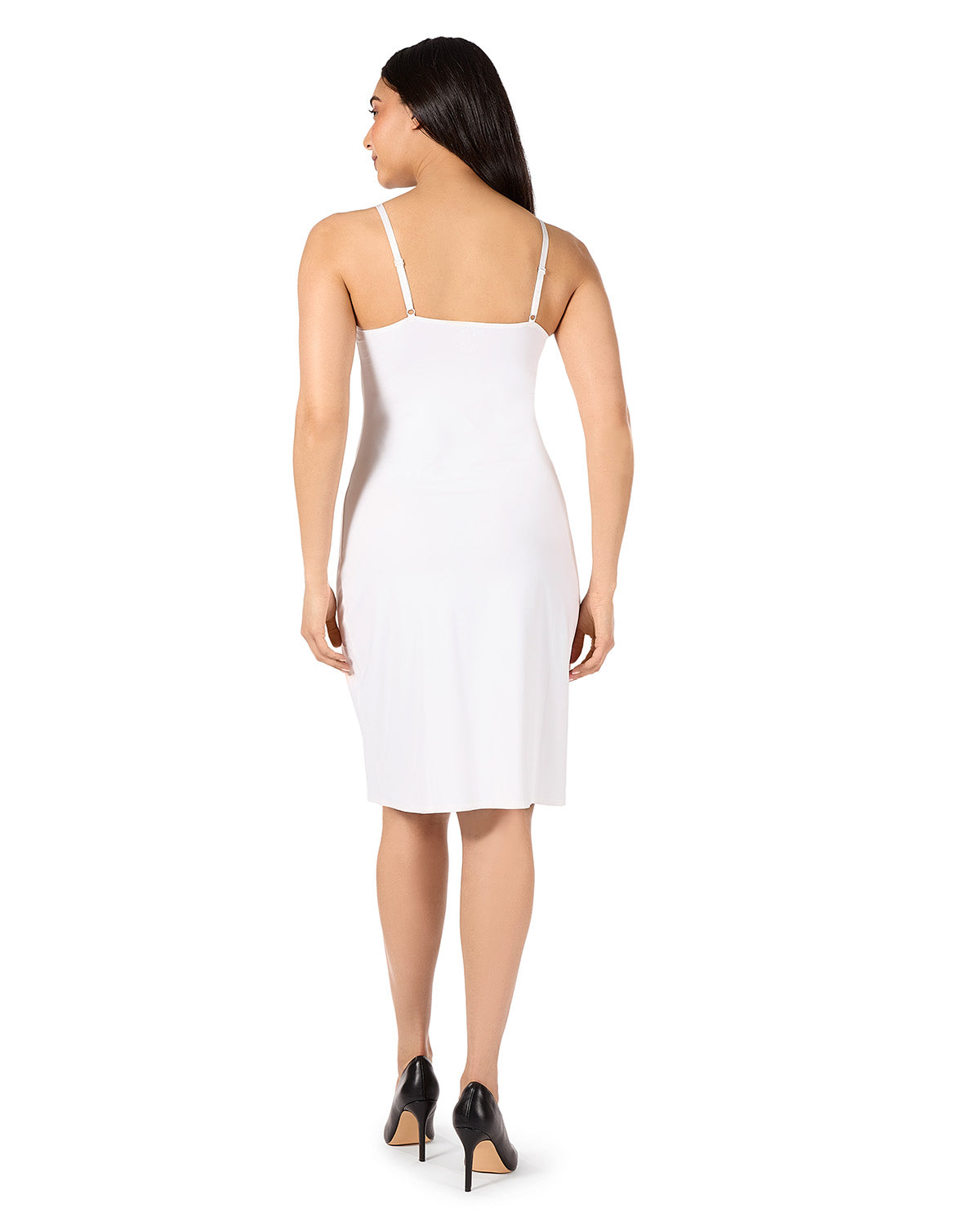 Women's Silky-Smooth Double-Bonded 36" Cami Slip Dress