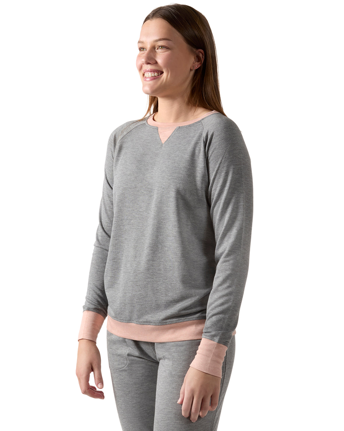 Women's All Day Lounge Lightweight Raglan Pullover