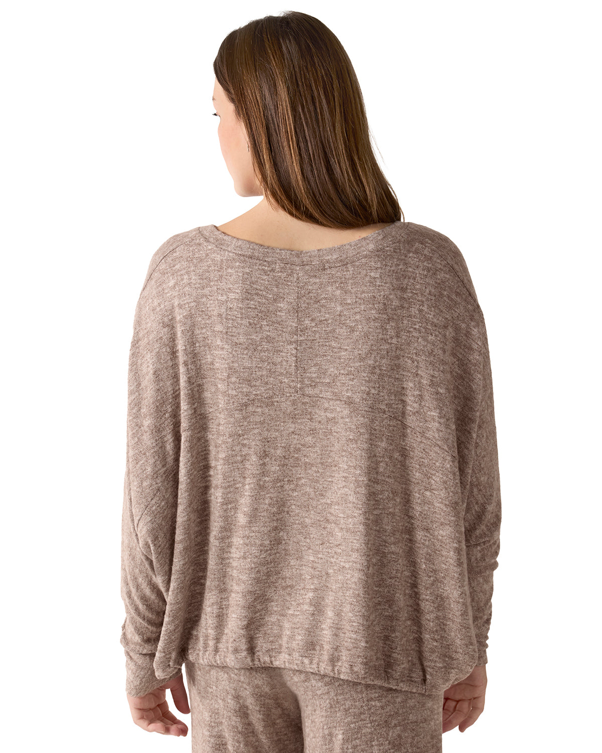 Women's Supersoft Hacci Lounge Pull Over Loose Fit Top