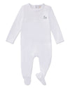 Rocking Pony Footie : Color: Pearl Blue