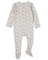 Baby and Toddler Girls "Candied Hearts" Pointelle Footie : Color: Multi Color Print