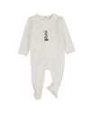 Baby Girls "The Little Girl And Her Sun Bonnet" Cotton Rich Footie