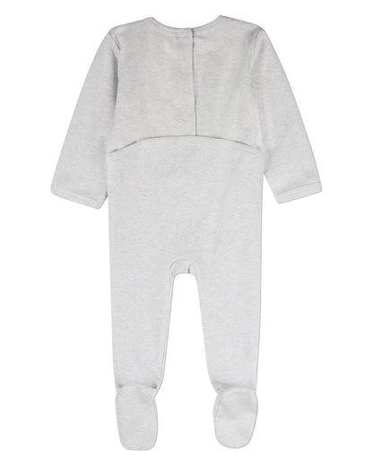 Baby "Create Your Own Dreams" Cotton-Rich Footie with Crayon Box Print