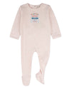 Baby "Create Your Own Dreams" Cotton-Rich Footie with Crayon Box Print