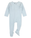 Baby Delicate Link-Patterned Silky-Soft Tencel-Blend Footie