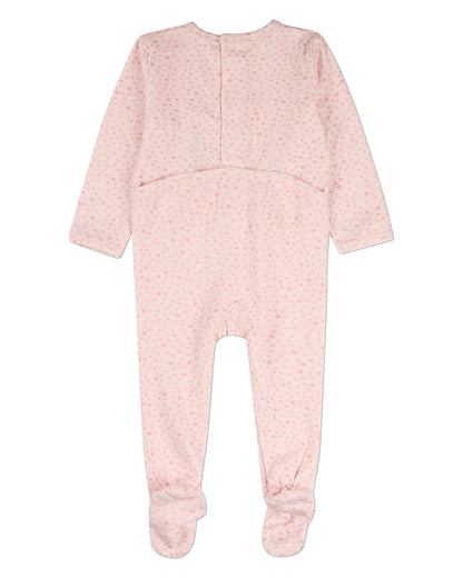 Baby "Constellations In The Night Sky" Cotton/Rayon-Blend Footie