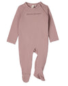 Baby and Toddler "Sweet Dreams" Cotton Rich Fleece Hidden Zipper Footie