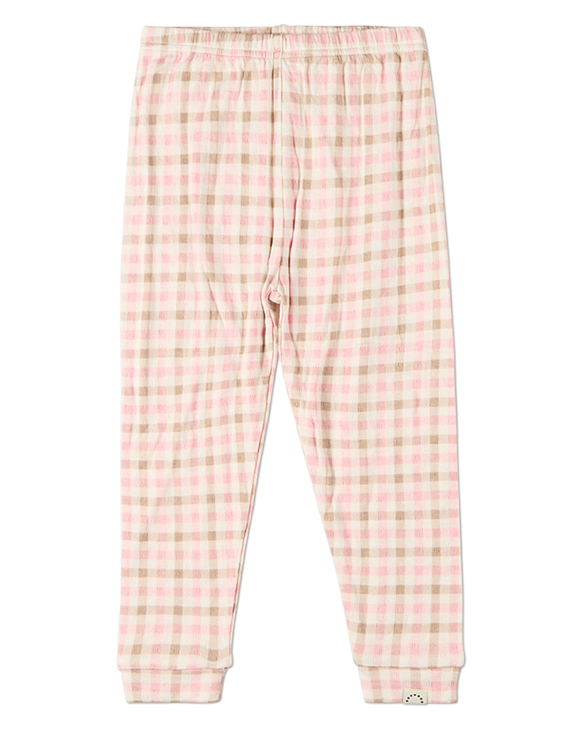 2 Piece Kids "Let Your Dreams Set Sail" Pointelle Plaid Pajama Set