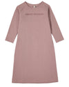 Girls "Sweet Dreams" Cotton Rich Night Gown with Embossed 3D Graphics : Color: Mauve