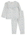 2 Piece Boys "Blue Confetti" Pointelle Pull-On Pajama Set : Color: Blue Multi