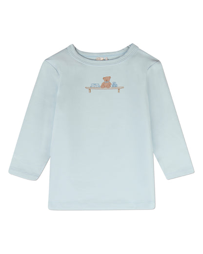 2 Piece Kids "Bear On A Shelf" Modal-Blend Pull-On Pajama Set