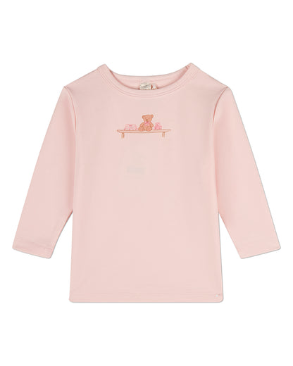 2 Piece Kids "Bear On A Shelf" Modal-Blend Pull-On Pajama Set