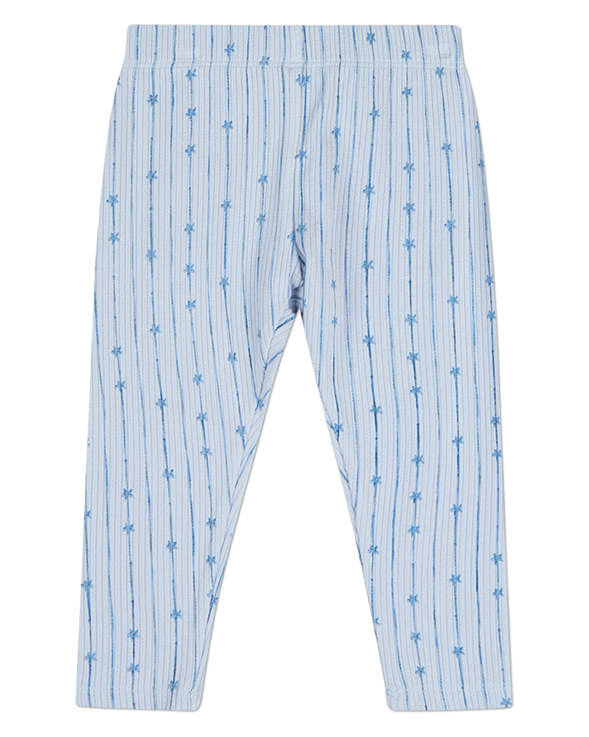 2 Piece Kids "Star Light, Star Bright" Ribbed Pointelle Pajama Set