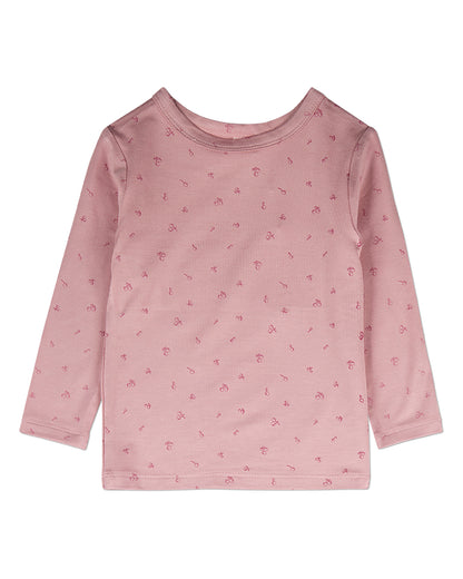 2 Piece Kids "Delightful Cherries" Modal-Blend Pull-On Pajama Set