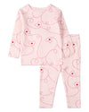 2 Piece Girls "Entangled Hearts" 100% Cotton Pullover Pajama Set