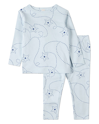 2 Piece Boys "Entangled Stars" 100% Cotton Pull-On Pajama Set