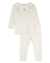2 Piece Boys "Stars and Stitching" Cotton/Rayon-Blend Pajama Set