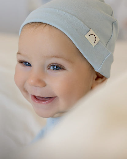 Infant 100% Pure Cotton Beanie : Color: Lilac