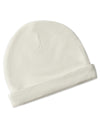 Infant Unisex Rayon from Bamboo Blend Beanie : Color: Winter White