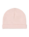 Infant Girls Solid Color Cotton Rich Baby Beanie : Color: Barely Pink