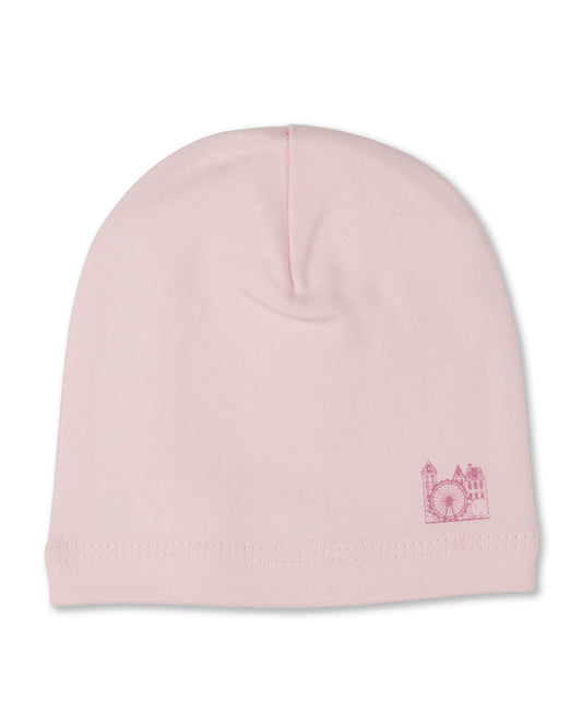 Baby "Merry Skyline" 100% Cotton Beanie with San Francisco Graphics