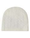 Baby Cozy Cotton-Rich Faux-Cable Jacquard Knit Beanie
