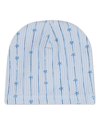 Baby "Star Light, Star Bright" Cotton/Rayon-Blend Pointelle Beanie