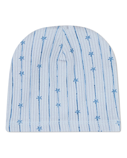Baby "Star Light, Star Bright" Cotton/Rayon-Blend Pointelle Beanie
