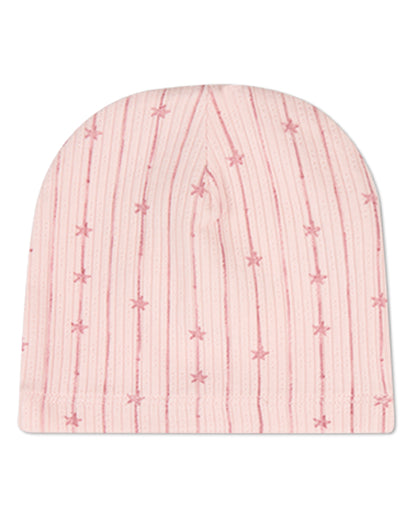 Baby "Star Light, Star Bright" Cotton/Rayon-Blend Pointelle Beanie