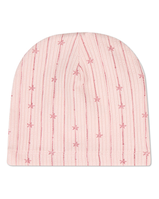 Baby "Star Light, Star Bright" Cotton/Rayon-Blend Pointelle Beanie