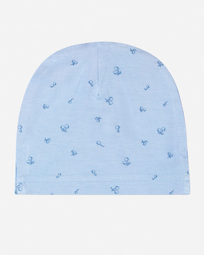 Baby "Delightful Cherries" Modal-Blend Mini-Print Beanie