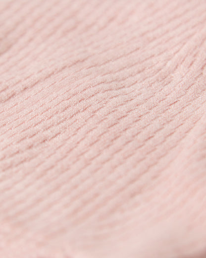 Baby Rayon-Blend Ribbed Crisscross-Textured Solid-Color Beanie