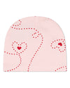 Baby Girls "Entangled Hearts" 100% Cotton Beanie