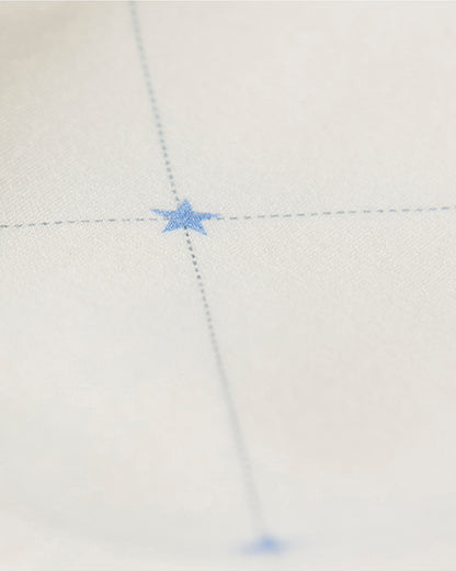 Baby Boys "Stars and Stitching" Cotton/Rayon-Blend Beanie