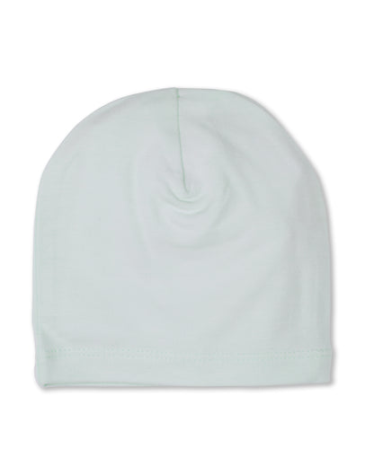 Baby Basic No-Fold 100% Cotton Fine-Gauge Solid-Color Beanie