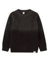 Boys Ribbed 100% Cotton Knit Ombre Crewneck Pullover Sweater