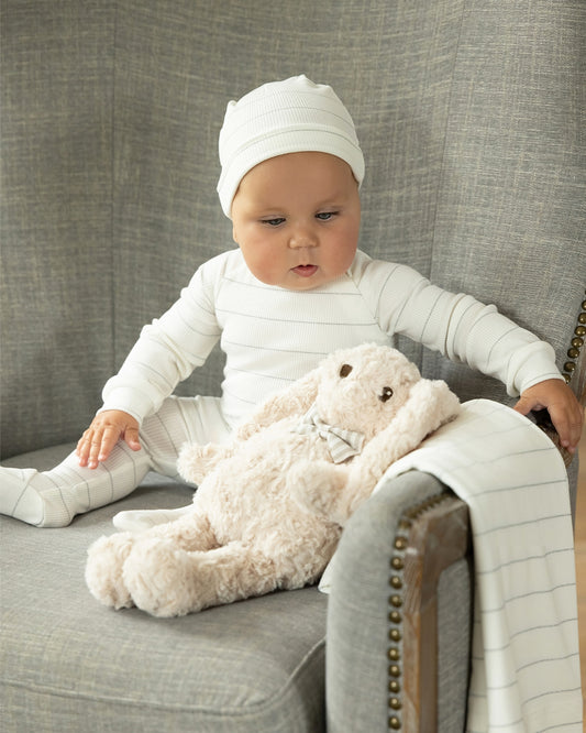 Baby "Milo" Bunny Doll : Color: Oatmeal