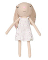 Bella Cotton/Linen Bunny Doll : Color: Pink