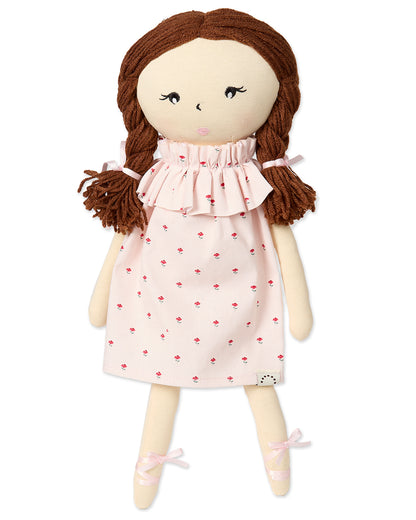 Cynthia Cotton/Linen Dolly : Color: Pink