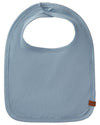 Solid Snap Back Modal Bib : Color: Blue Frost