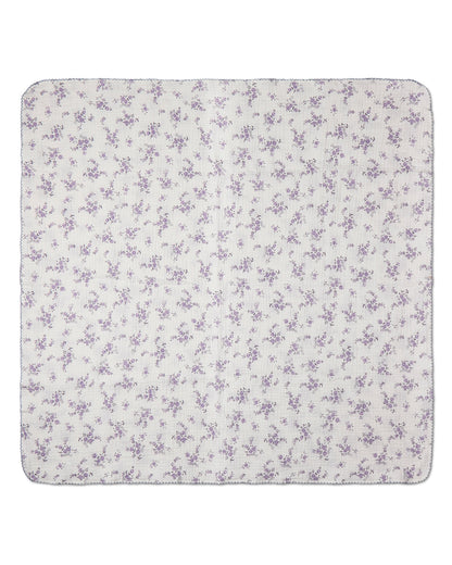 Baby Girls "Abigail" Cotton Swaddle Blanket : Color: Lavender