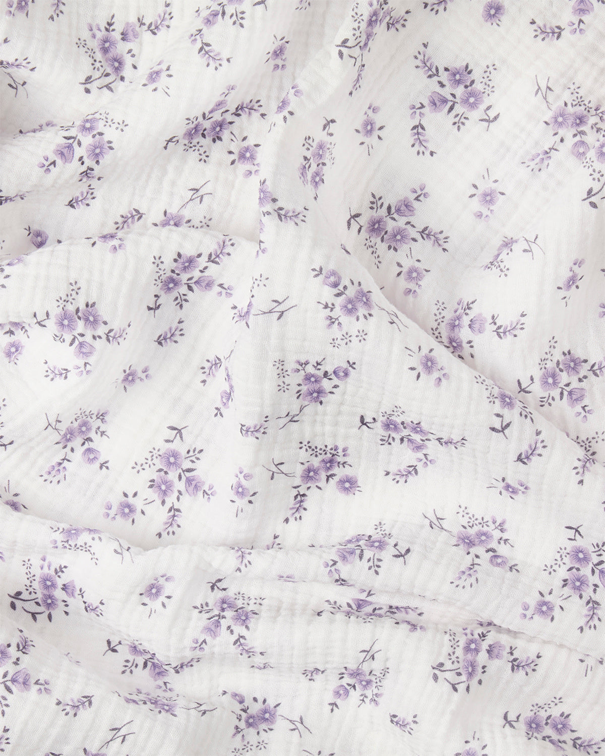 Baby Girls "Abigail" Cotton Swaddle Blanket : Color: Lavender