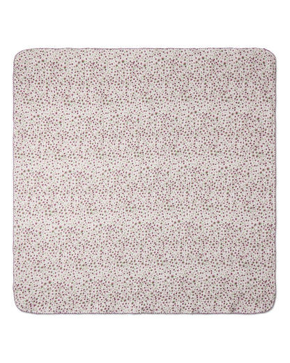 Baby Girls "Luna" Cotton Swaddle Blanket : Color: Winter White