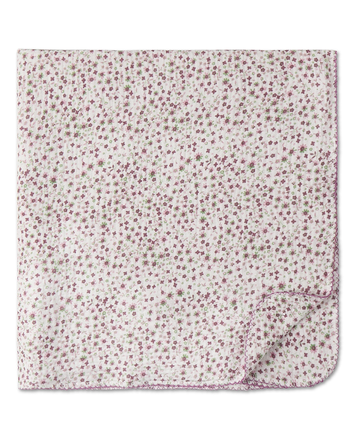 Baby Girls "Luna" Cotton Swaddle Blanket : Color: Winter White