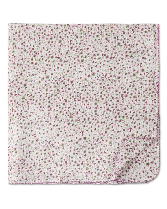 Baby Girls "Luna" Cotton Swaddle Blanket : Color: Winter White