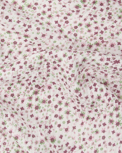 Baby Girls "Luna" Cotton Swaddle Blanket : Color: Winter White