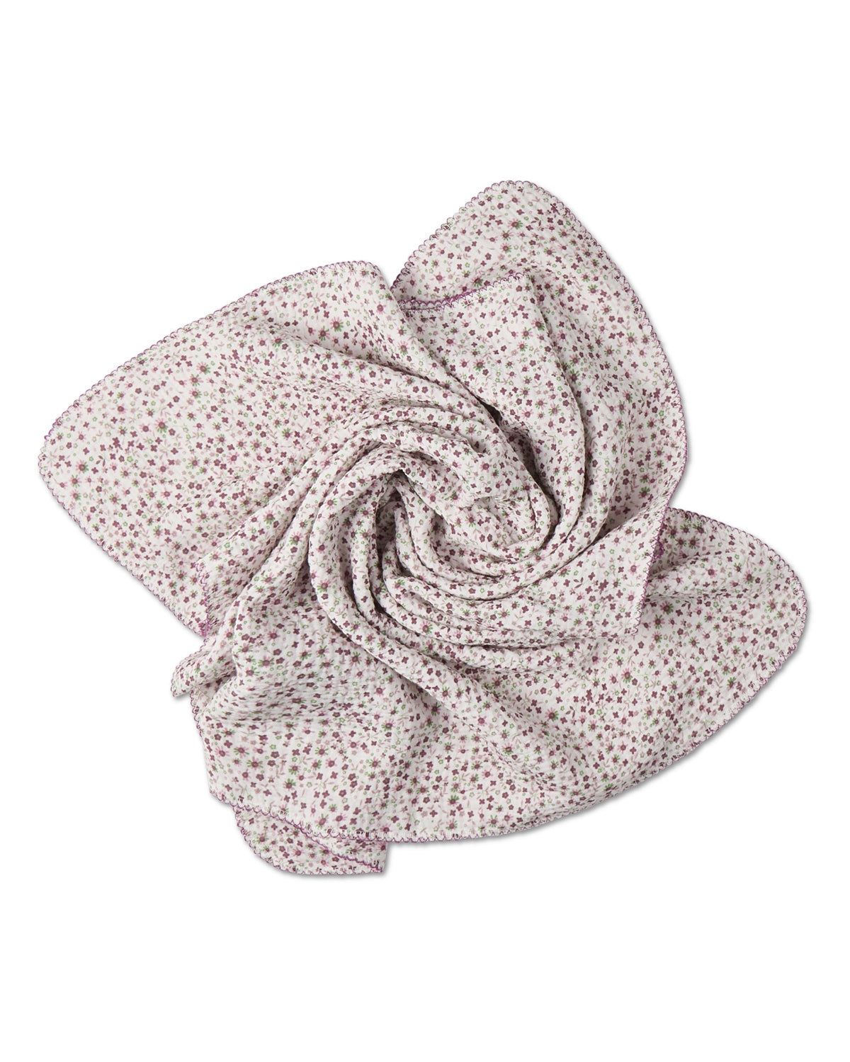 Baby Girls "Luna" Cotton Swaddle Blanket : Color: Winter White